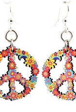 Green Tree Jewelry BLOSSOM PEACE EARRINGS - made in the USA