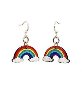 Green Tree Jewelry FULL RAINBOW EARRING - made in the USA