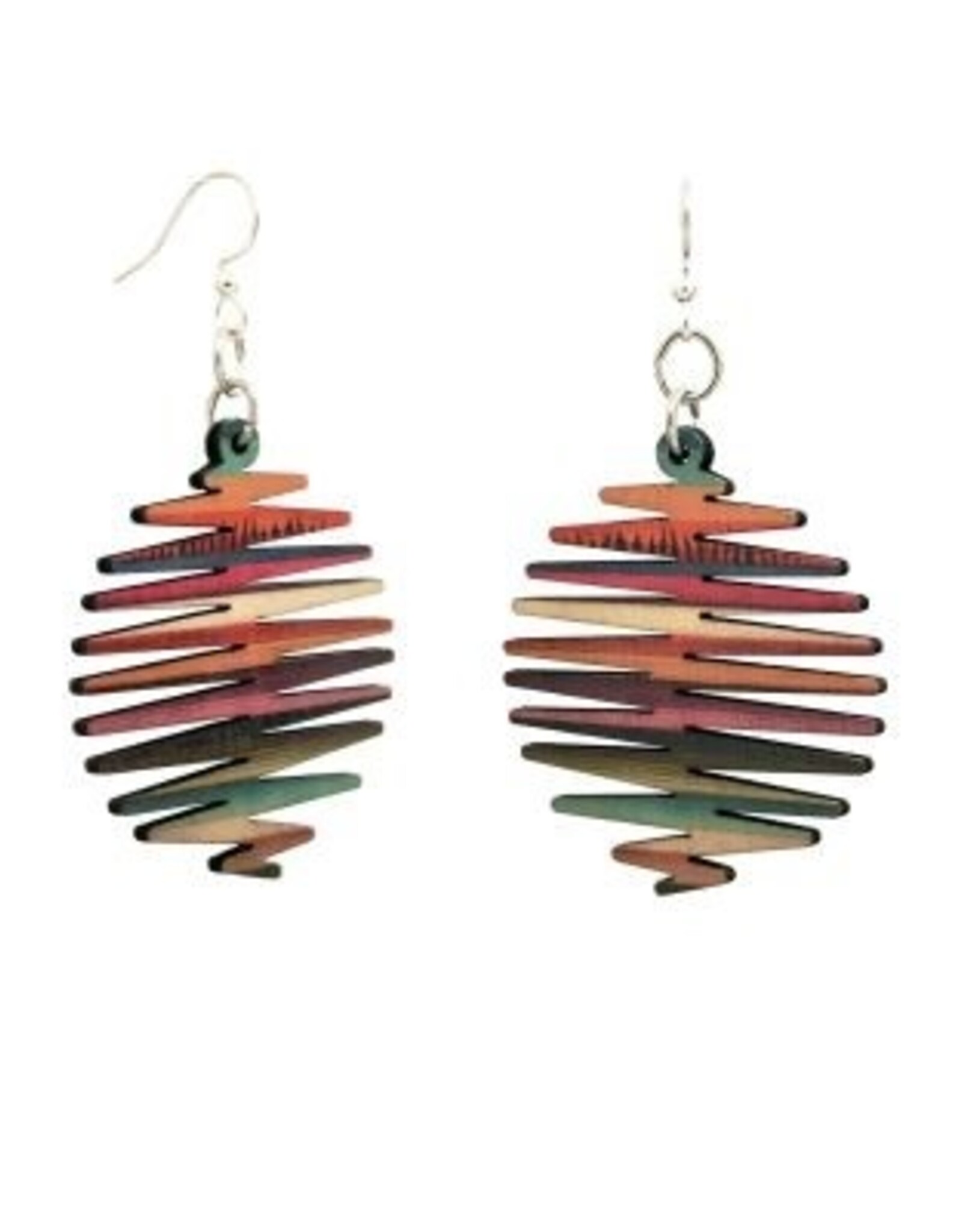 Green Tree Jewelry HORIZONS EARRING - made in the USA