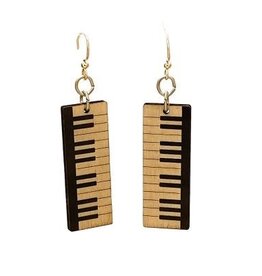 Green Tree Jewelry PIANO KEYS EARRING - made in the USA