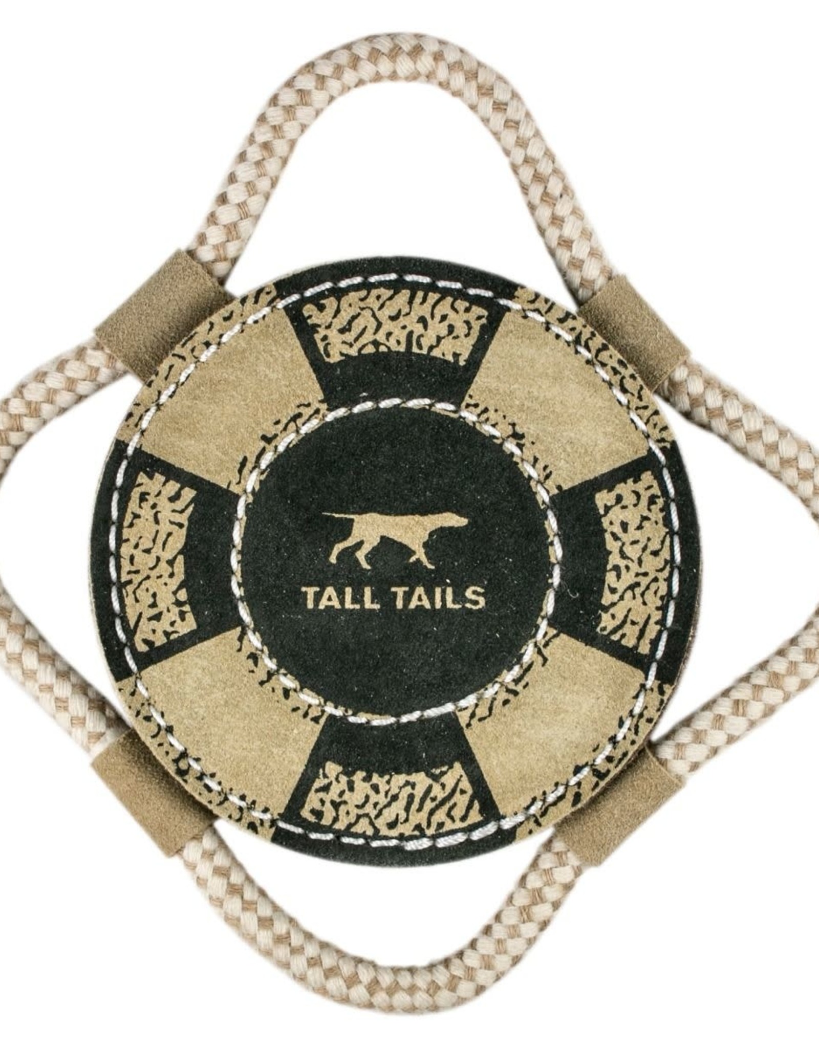 Tall Tails NATURAL WOOL LIFEBUOY DOG TOY - 9"