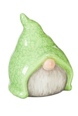 Evergreen CERAMIC GARDEN GNOME - multiple colors