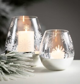 Sullivans SNOWFLAKE CANDLEHOLDER - two sizes