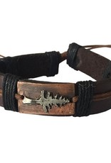 Anju Jewelry MIXED MEDIA LEATHER BRACELET - multiple styles