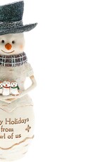 Pavilion Gift OWL HOLIDAYS SNOWMAN - BirchHearts Collection
