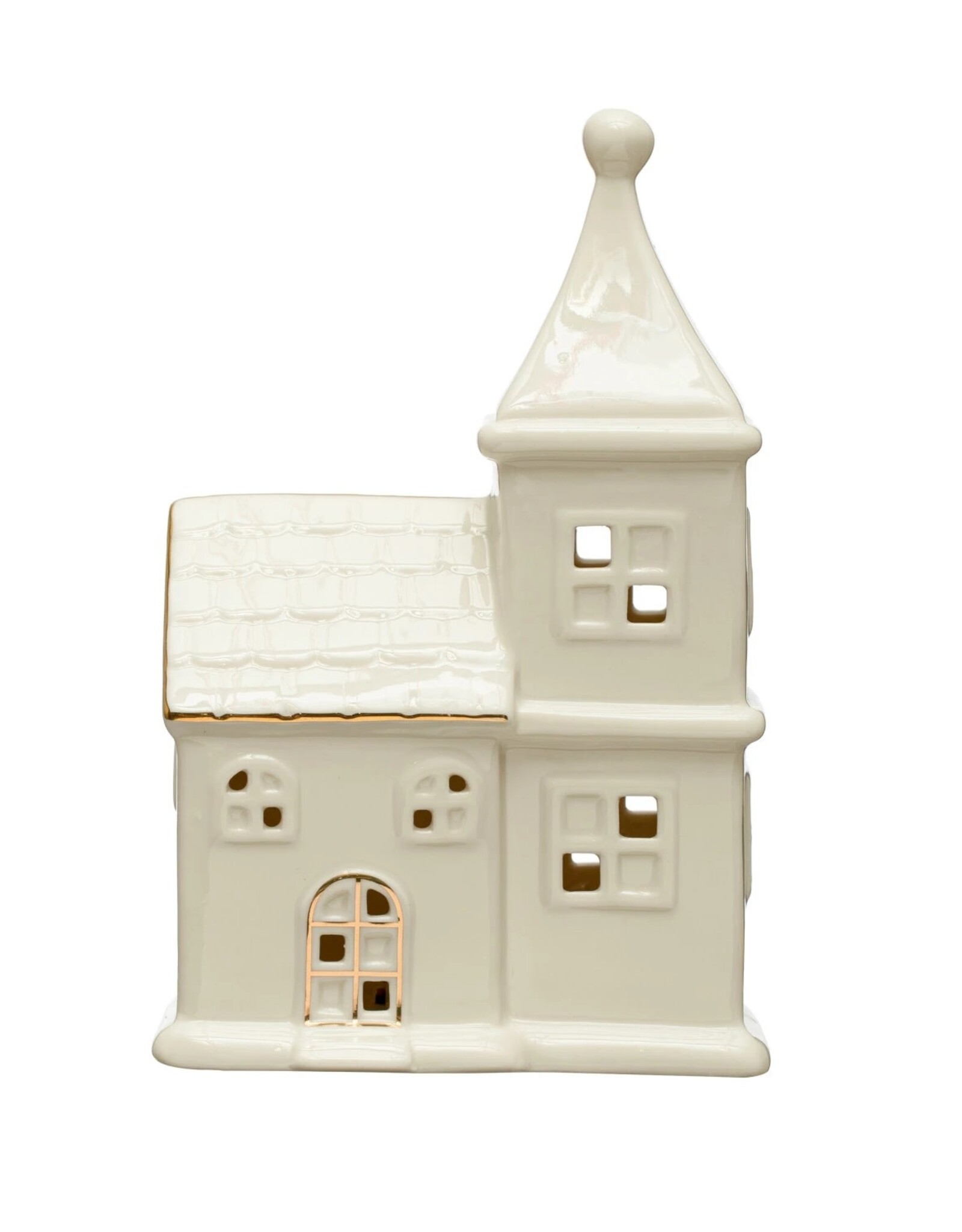 Creative Coop SHIMMER LIGHTED VILLAGE - sold individually