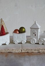Creative Coop SHIMMER LIGHTED TRAIN