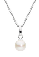 Kit Heath FRESHWATER PEARL 6MM NECKLACE - sterling silver