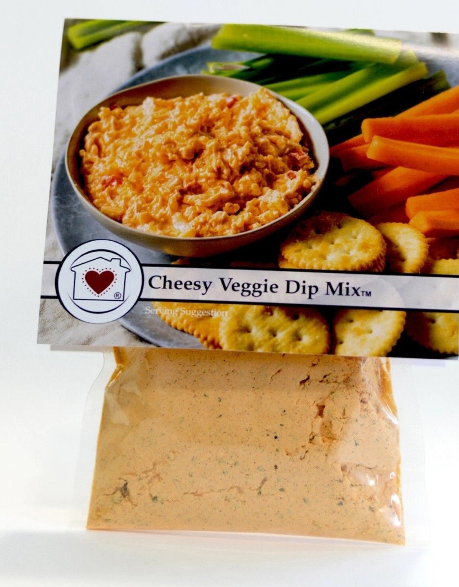Country Home Creations CHEESY VEGGIE DIP MIX - makes 2 batches