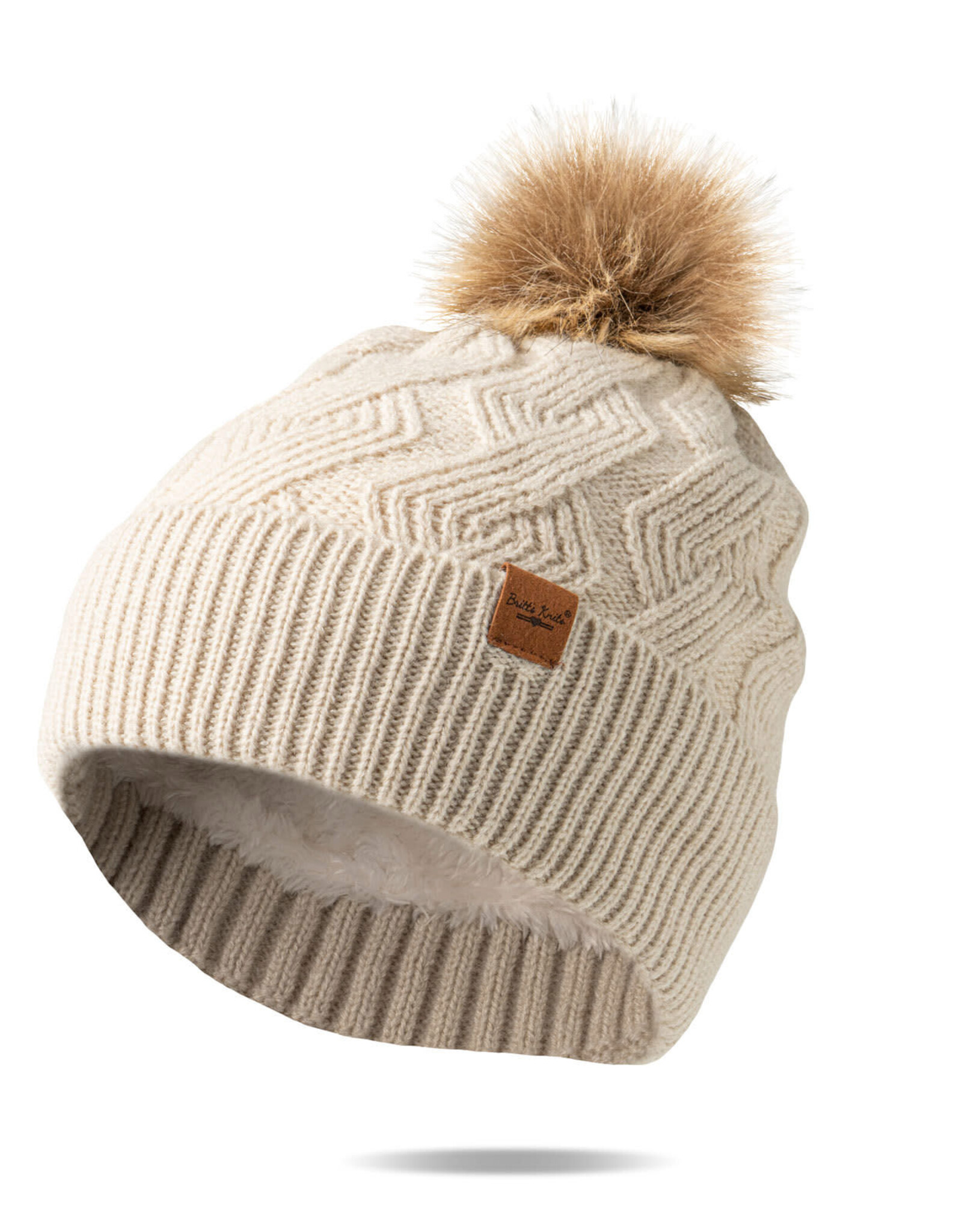 DM Merchandising MAINSTAY POM HAT - ultra plush lining