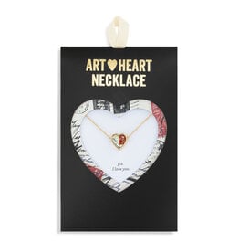 Demdaco ART HEART NECKLACE - thoughtful jewelry