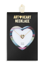 Demdaco ART HEART NECKLACE - thoughtful jewelry