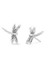 Boma HAPPY DRAGONFLY STUD EARRING - sterling silver