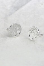 Boma TREE OF LIFE STUD EARRING - sterling silver