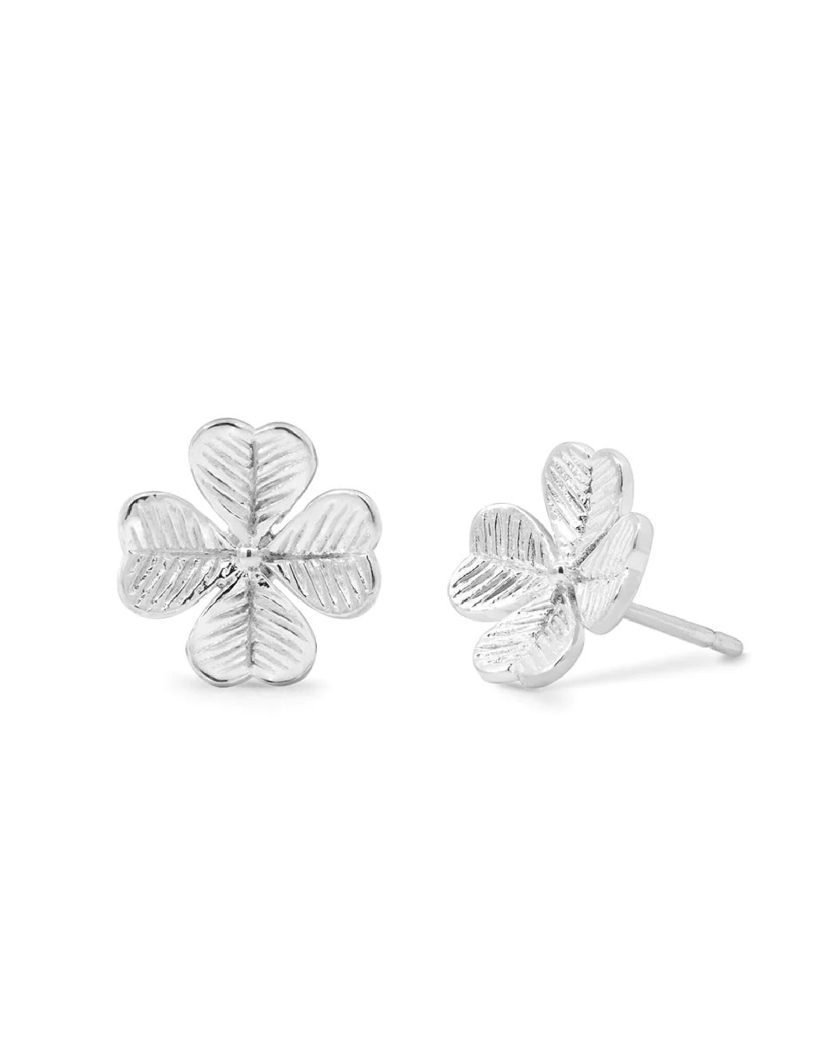 Boma FOUR LEAF CLOVER STUD EARRING - sterling silver