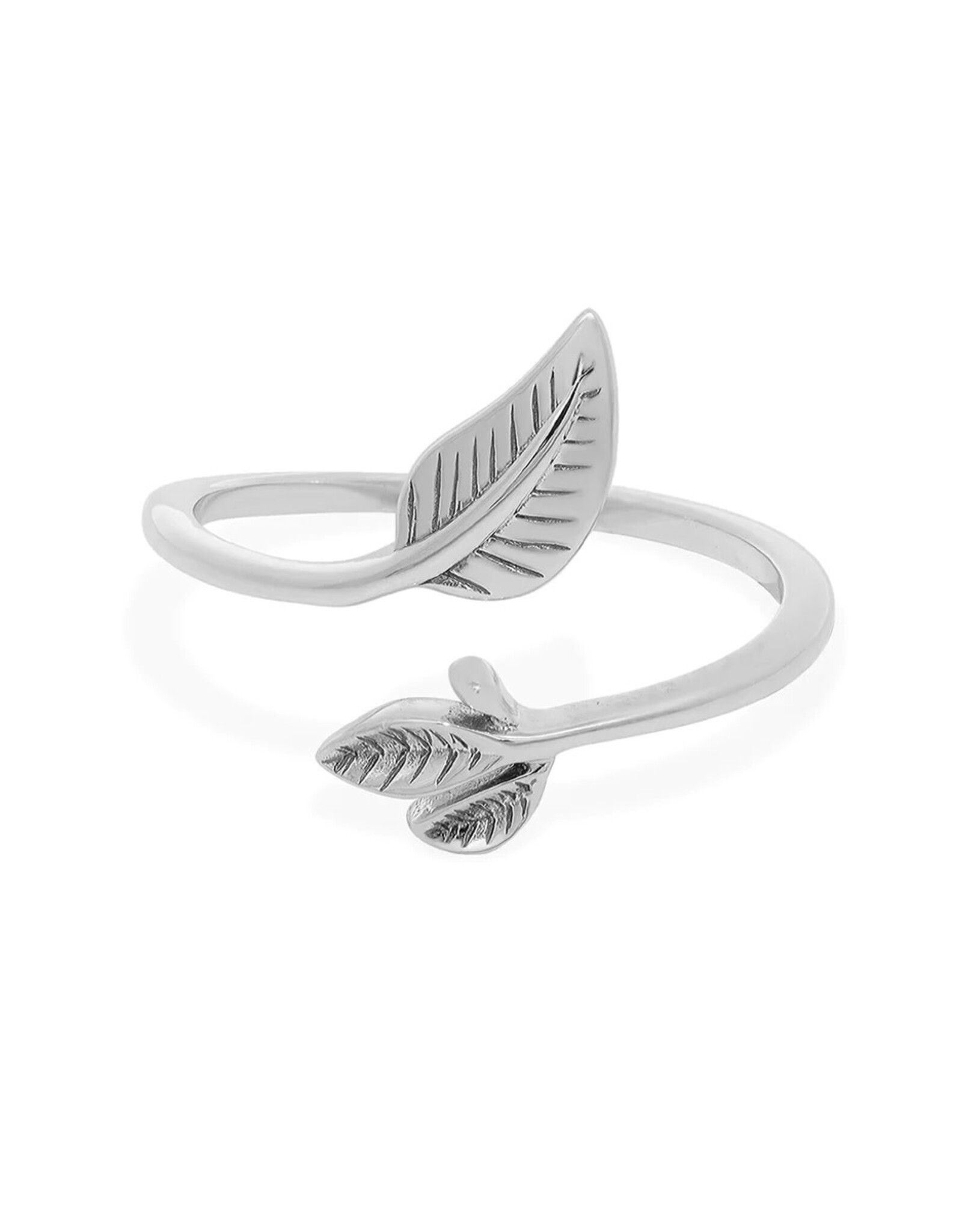 Boma NATURE LEAF RING - sterling silver