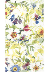 Boston International WILD FLOWERS PAPER GUEST TOWELS - Susan Winget