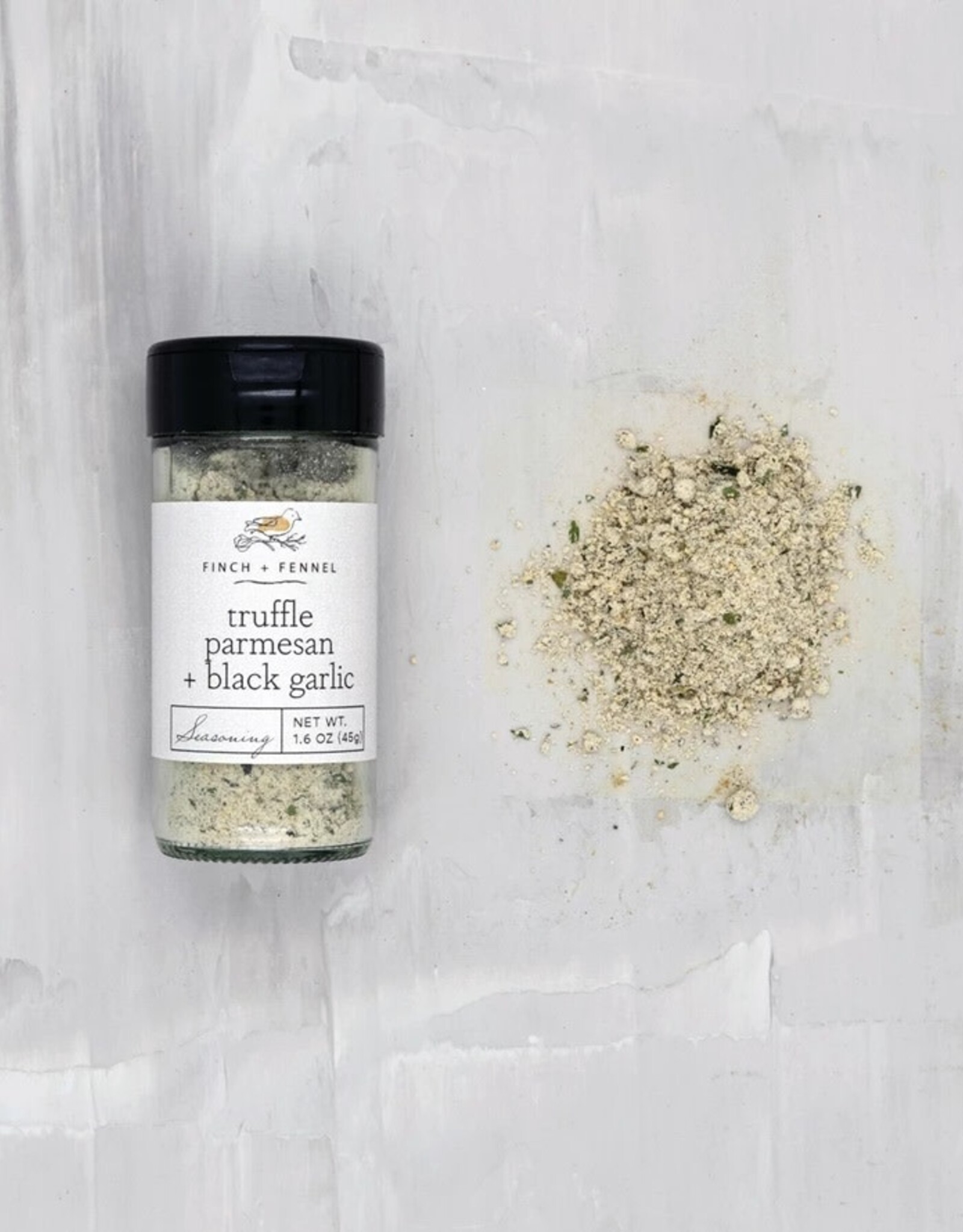Finch & Fennel TRUFFLE PARMESAN BLACK GARLIC SEASONING - Finch + Fennel