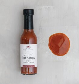 Creative Coop FIRE ROASTED HOT SAUCE - Finch + Fennel