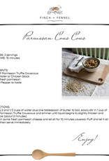 Finch & Fennel PARMESAN TRUFFLE COUSCOUS - Finch + Fennel