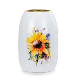 Demdaco SUNFLOWER COLOR VASE - Dean Crouser artwork