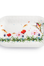 Demdaco WILDFLOWER MELAMINE PLATTER - Dean Crouser artwork