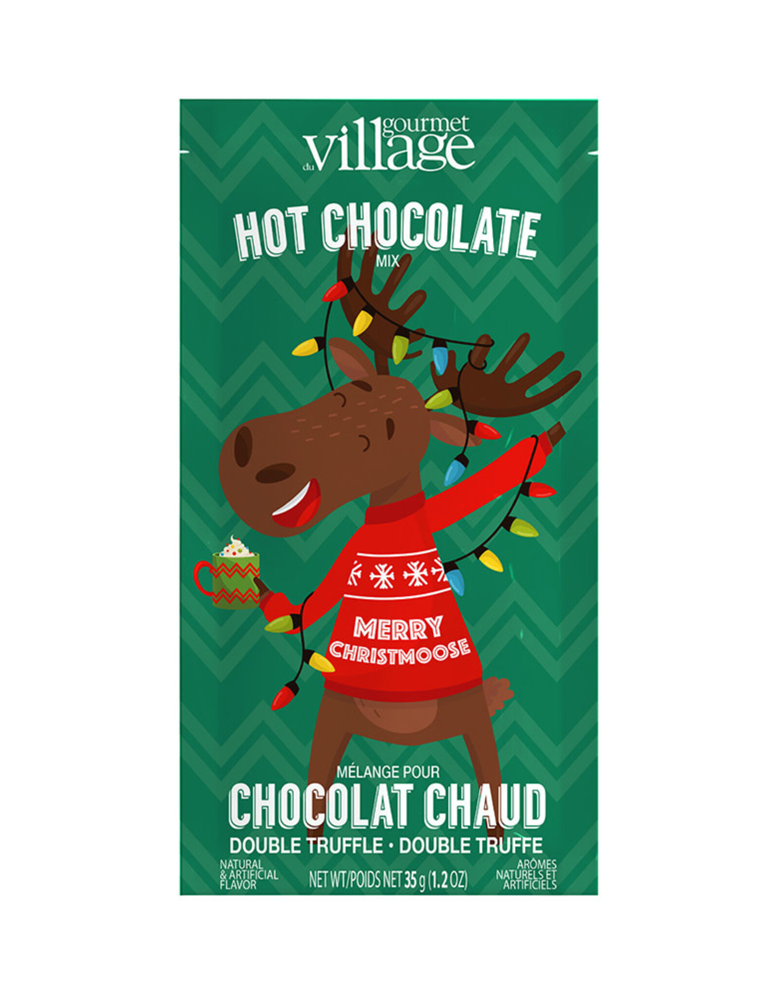 Gourmet Village HOLIDAY HOT CHOCOLATE MIX - single serving