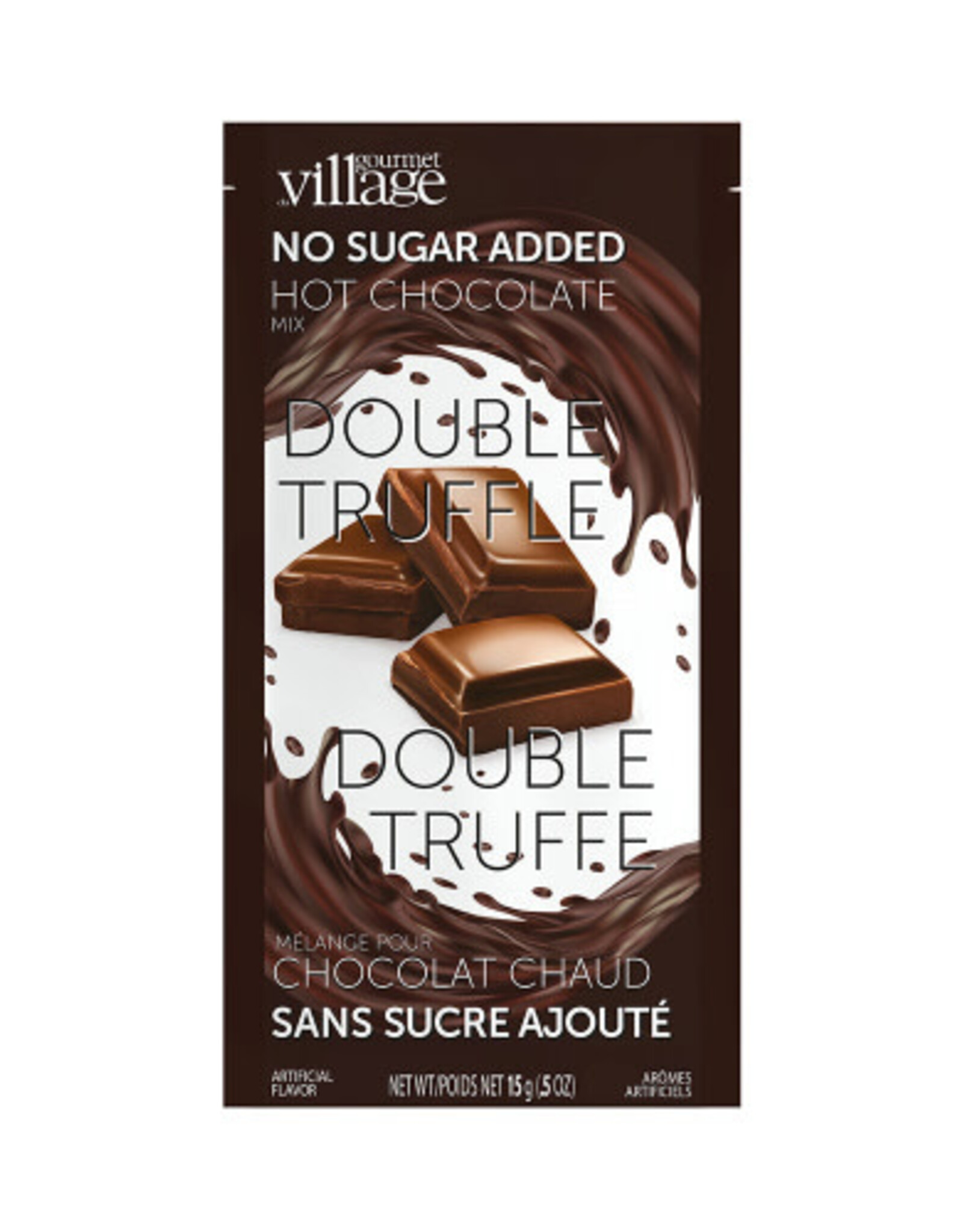 Gourmet Village NO ADDED SUGAR HOT CHOCOLATE MIX - single serve