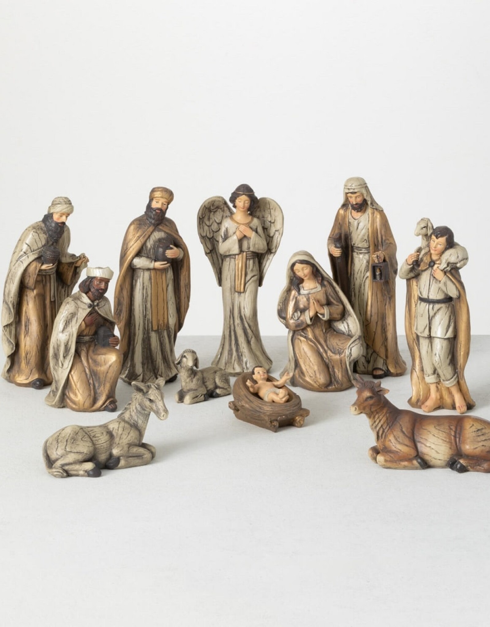 Sullivans TRADITIONAL NATIVITY SET - 11 pieces