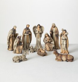 Sullivans TRADITIONAL NATIVITY SET - 11 pieces