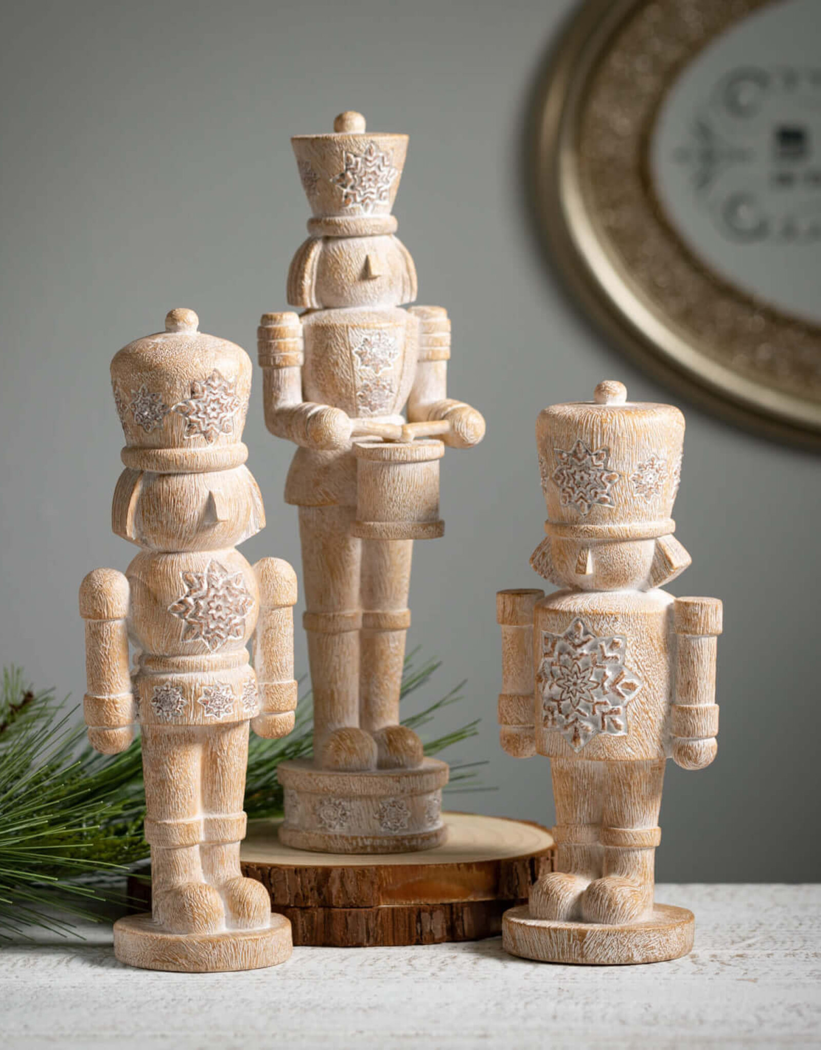 Sullivans WHITEWASHED NUTCRACKER - sold individually