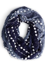 Demdaco TEXTURED INFINITY SCARF - multiple colors