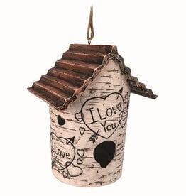 Spoontiques BIRCH TREE BIRDHOUSE