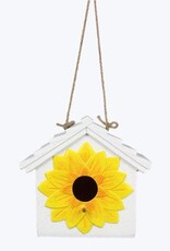 Youngs SUNFLOWER BIRDHOUSE - resin
