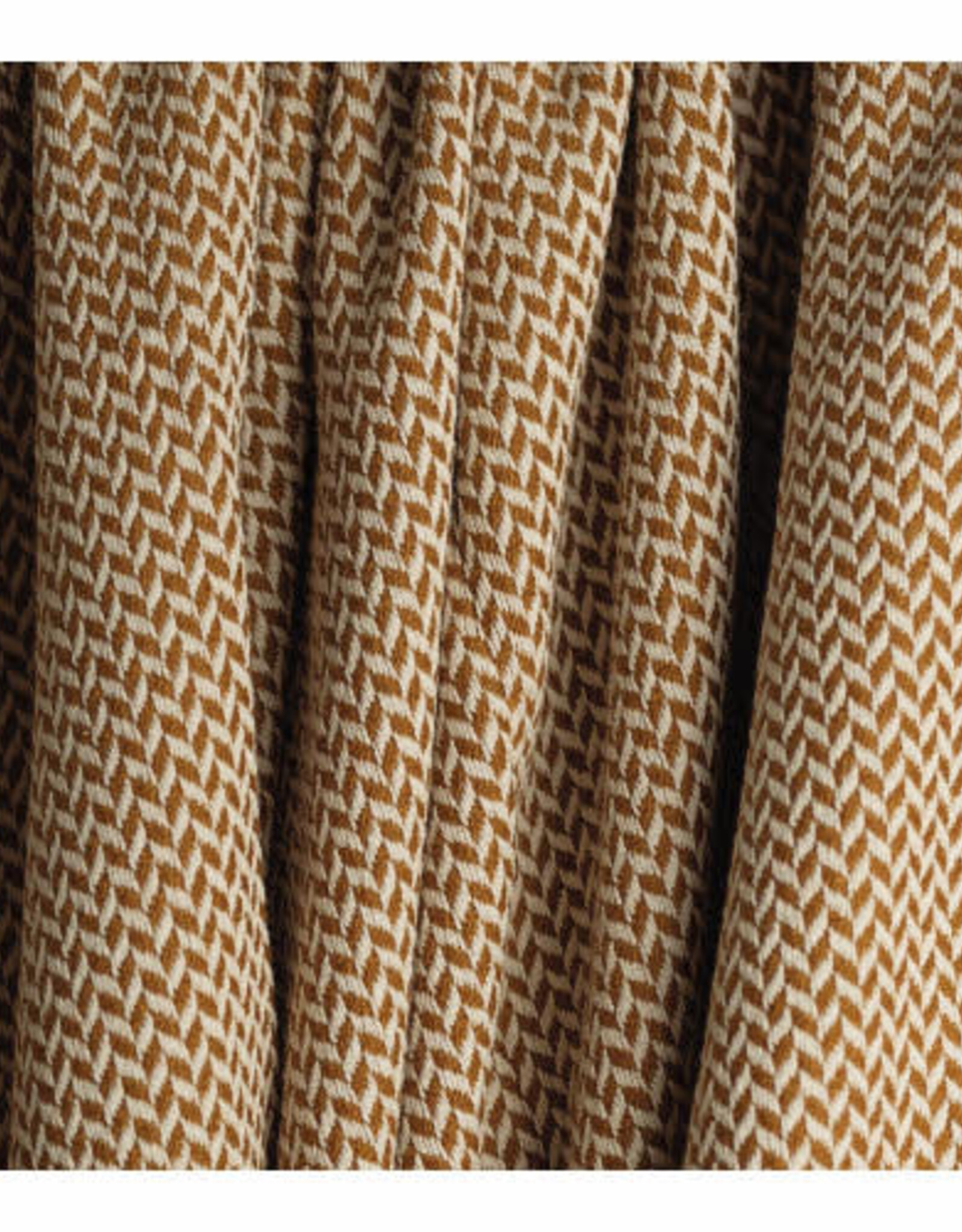 Manual Woodworkers DASHING TEXTURE BRONZE THROW - 100% cotton