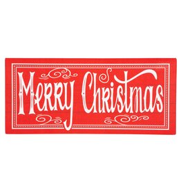 Evergreen QUAINT MERRY CHRISTMAS SASSAFRAS SWITCH MAT