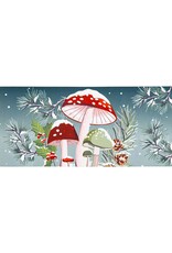 Evergreen WOODLAND WINTER MUSHROOM SASSAFRAS SWITCH MAT
