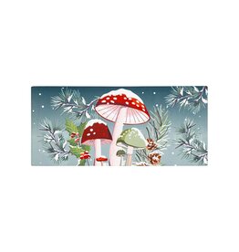 Evergreen WOODLAND WINTER MUSHROOM SASSAFRAS SWITCH MAT