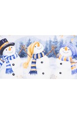 Evergreen HAPPY SNOWMEN TRIO SASSAFRAS SWITCH MAT