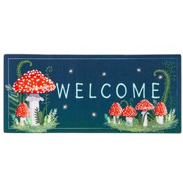 Evergreen WELCOME MUSHROOM SASSAFRAS SWITCH MAT