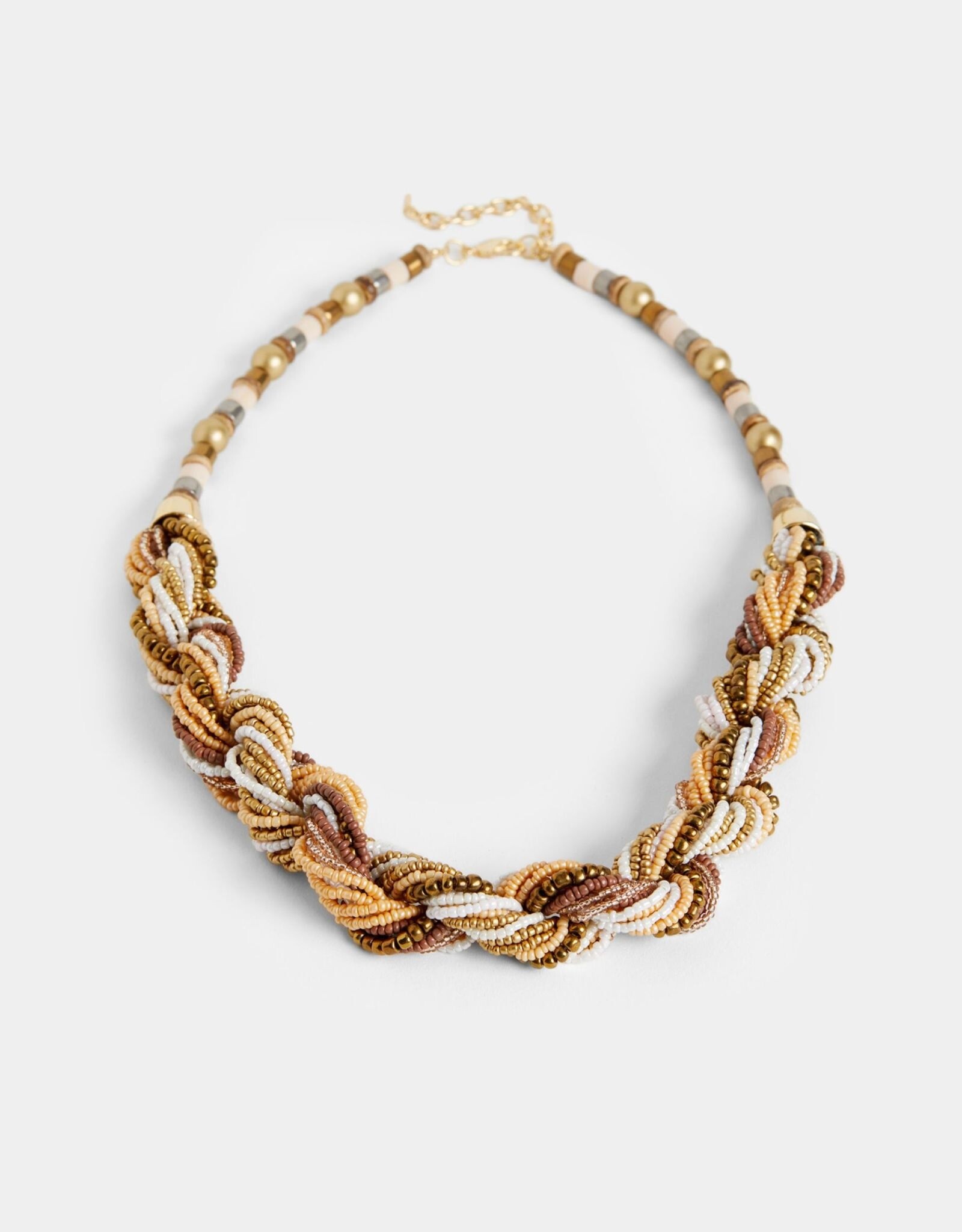 TGB / Good Bead MERIDA TWISTED BEADS NECKLACE