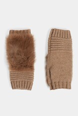 TGB / Good Bead FAUX FURRY FINGERLESS GLOVES - multiple color options