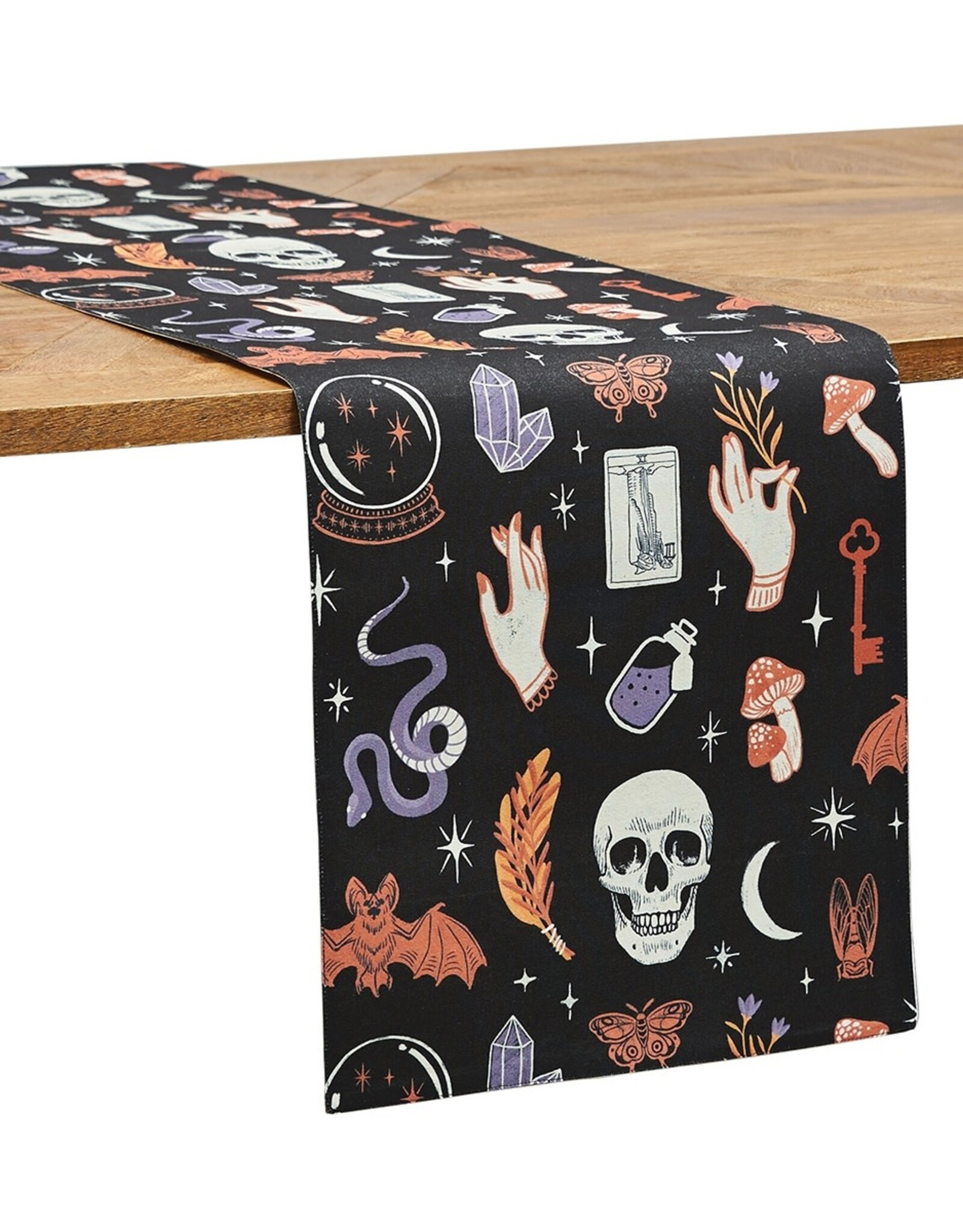 C and F Enterprises SPOOKY MAGIC TABLE RUNNER