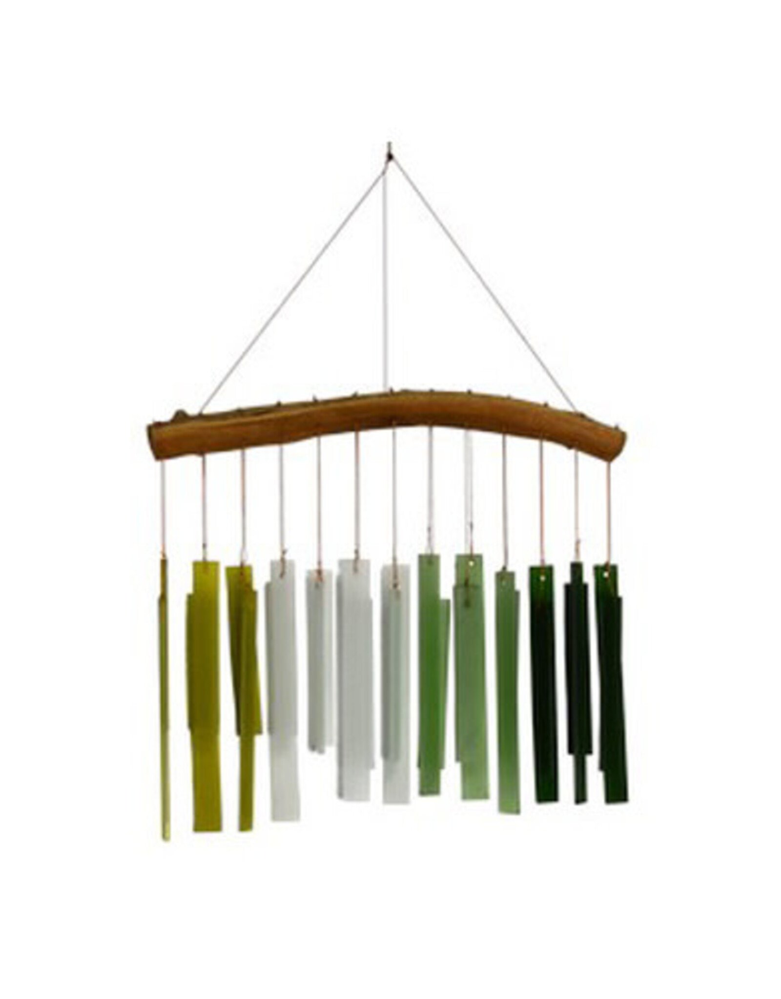 Gift Essential SPRING COLORS RECTANGLE CHIME - glass