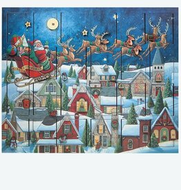 Byers Choice SANTAS SLEIGH ADVENT CALENDAR