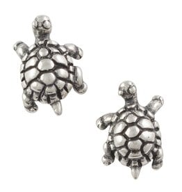 Good Collective SLOW & STREADY TURTLE STUD EARRING - sterling silver