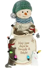 Pavilion Gift SNUGGLY & BRIGHT SNOWMAN - BirchHearts Collection