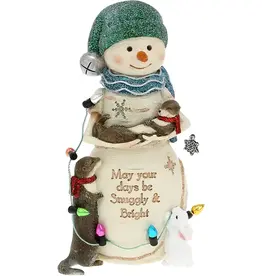 Pavilion Gift SNUGGLY & BRIGHT SNOWMAN - BirchHearts Collection