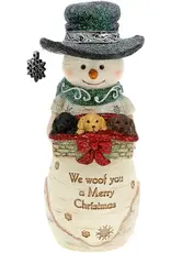 Pavilion Gift WE WOOF YOU SNOWMAN - BirchHearts Collection