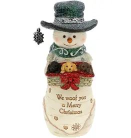 Pavilion Gift WE WOOF YOU SNOWMAN - BirchHearts Collection